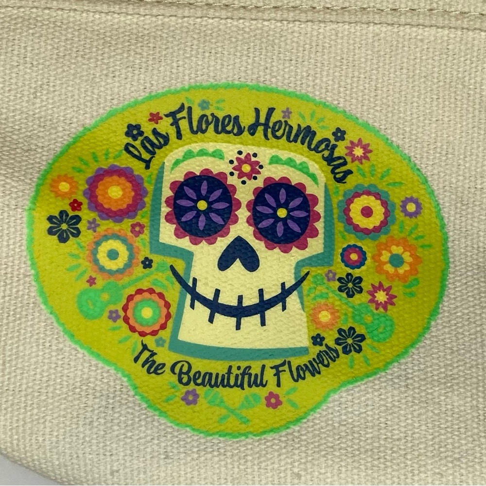 Disney Parks Epcot Flower & Garden Festival 2024 Coco Canvas Pouch